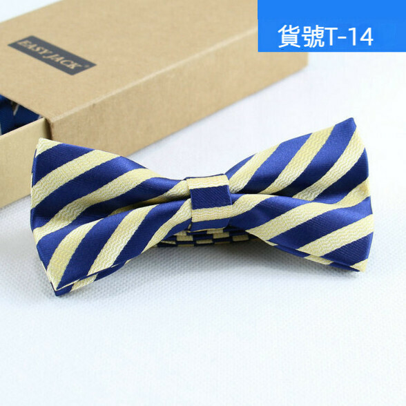 New style jacquard embroidered casual bow tie (item number T-14)