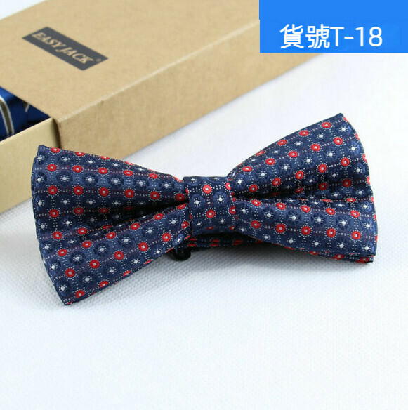 New Jacquard Embroidered Casual Bow Tie (Item No. T-18)