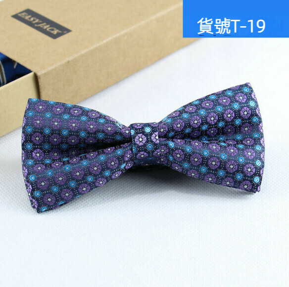 New Jacquard Embroidered Casual Bow Tie (Item No. T-19)