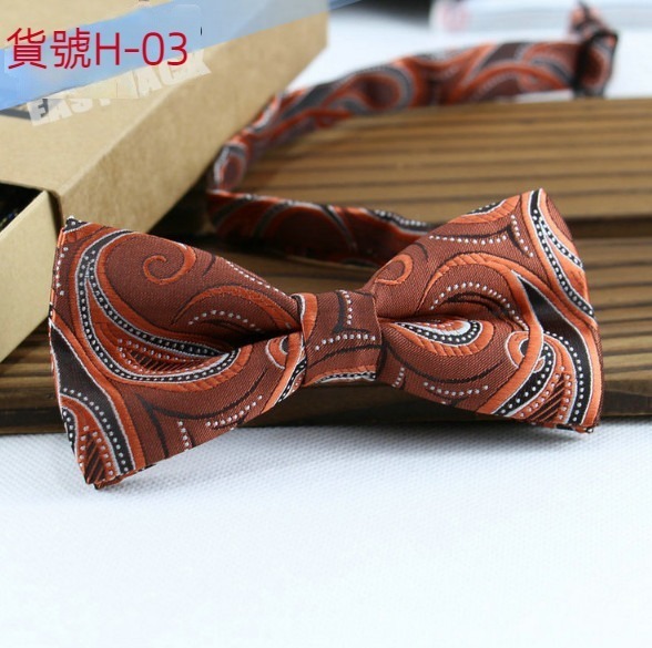 New jacquard pattern bow tie (item number H-03)