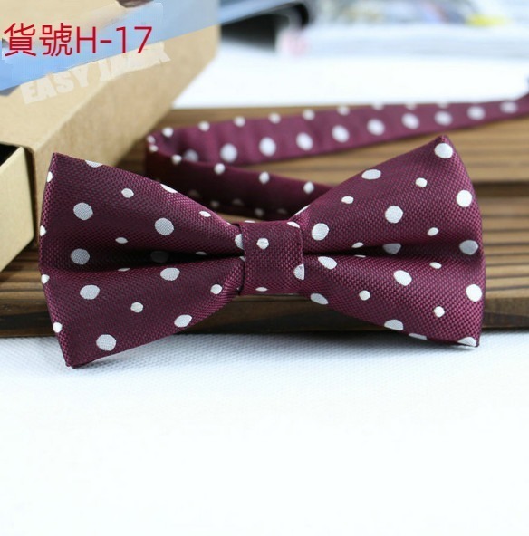 New jacquard pattern bow tie (item number H-17)