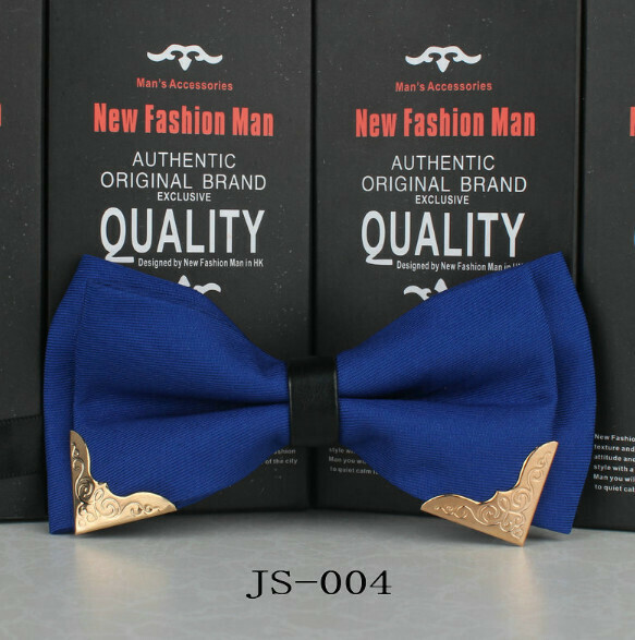 New metal sheet casual fashion bow tie (JS-004)