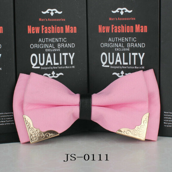 New metal sheet casual fashion bow tie (JS-011)