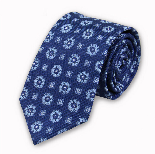 New embroidered mulberry silk tie (8cm silk style-14)
