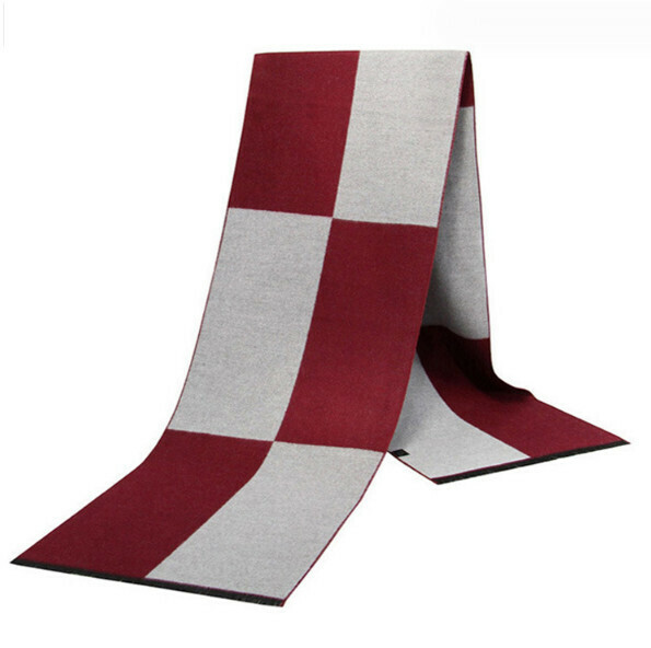New imitation cashmere thickened plaid scarf (casual style-10) (size: length 180*width 30cm)