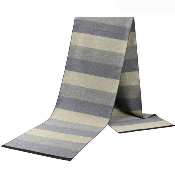 New imitation cashmere thickened plaid scarf (casual style-20) (size: length 180*width 30cm)