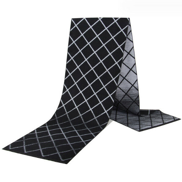 New imitation cashmere thickened plaid scarf (casual style-18) (size: length 180*width 30cm)