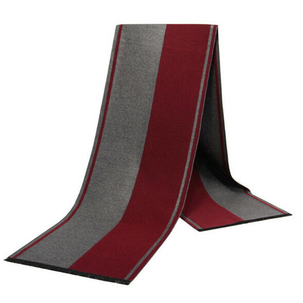 New imitation cashmere thickened plaid scarf (casual style-31) (size: length 180*width 30cm)