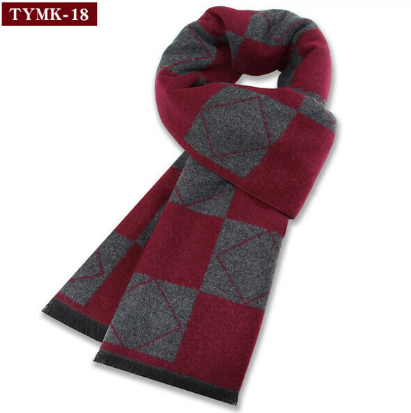 New wool blended casual scarf (TYMK-18) (size: length 180*width 31cm)