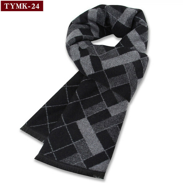 New wool blended casual scarf (TYMK-24) (size: length 180*width 31cm)