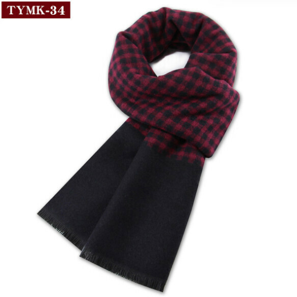 New wool blended casual scarf (TYMK-34) (size: length 180*width 31cm)