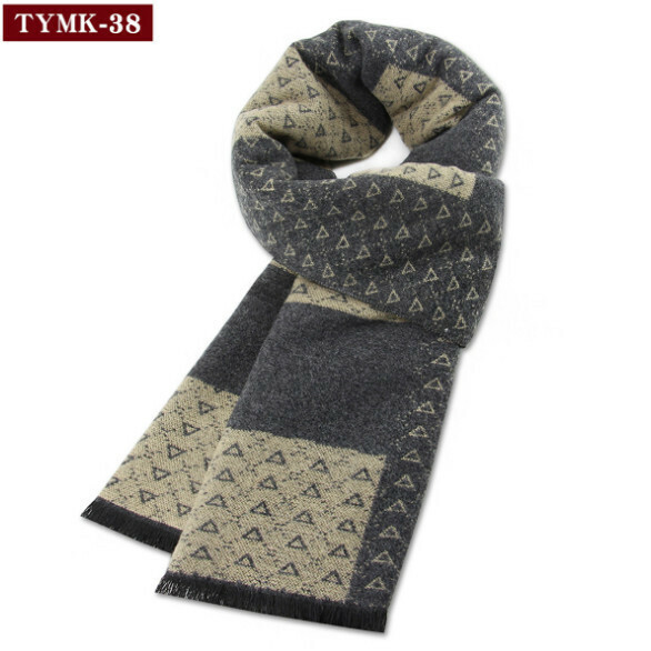 New wool blended casual scarf (TYMK-38) (size: length 180*width 31cm)