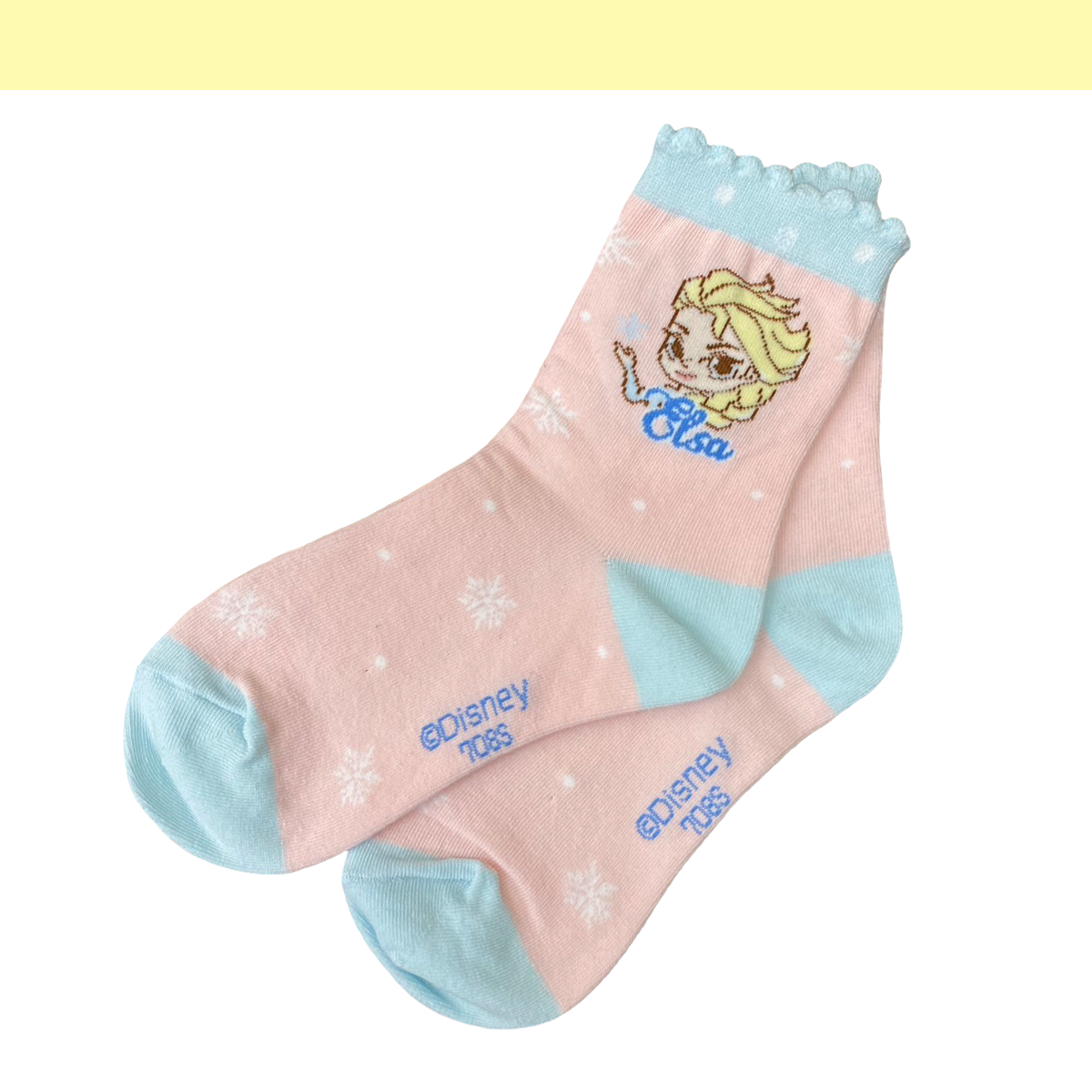 迪士尼公主系列童襪-童襪-女童襪-短襪-襪子