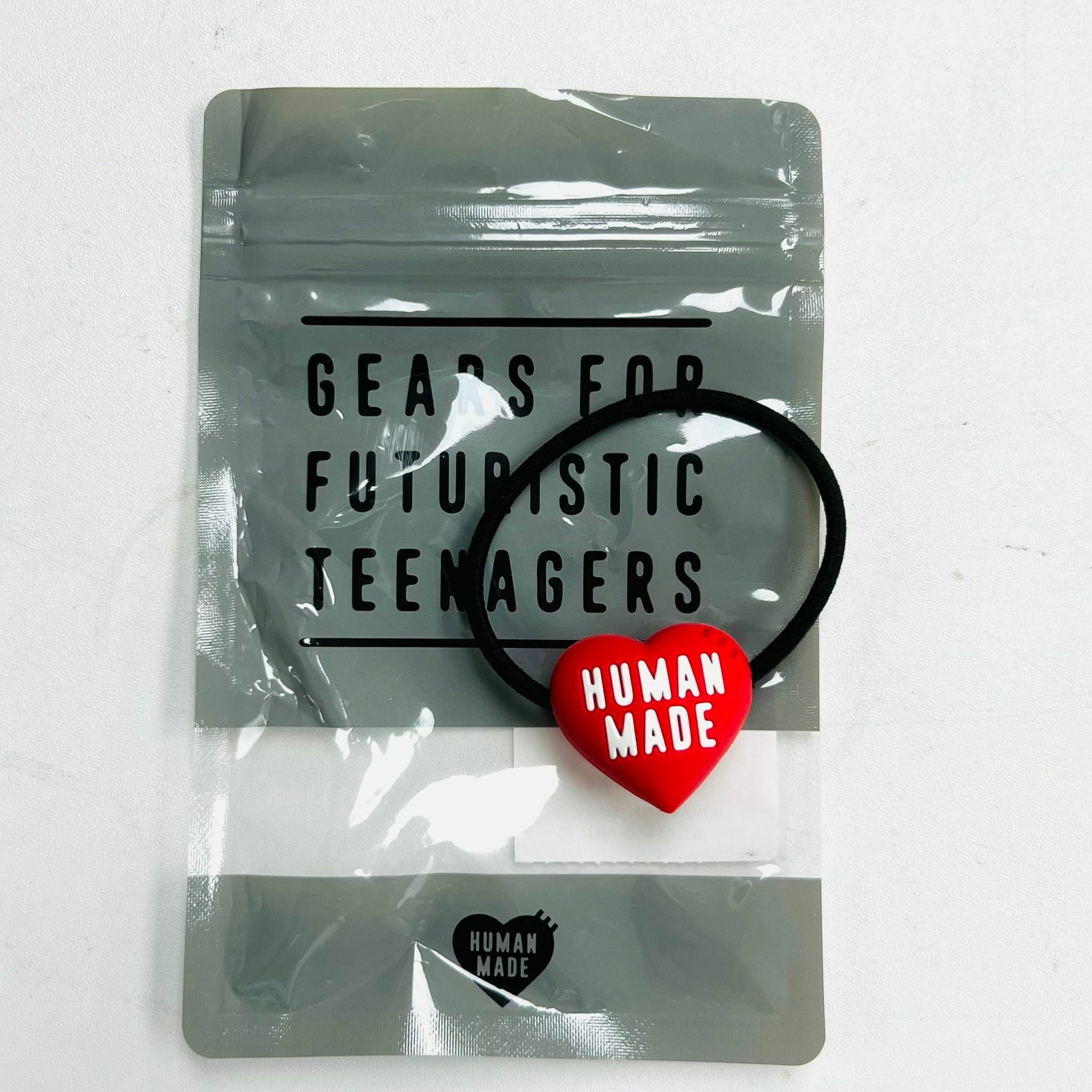 Human made Heart Hair band-Red