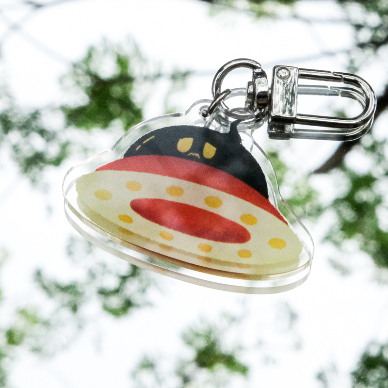 SANPOOO X CHOCHO｜壓克力鑰匙圈｜幽浮三波