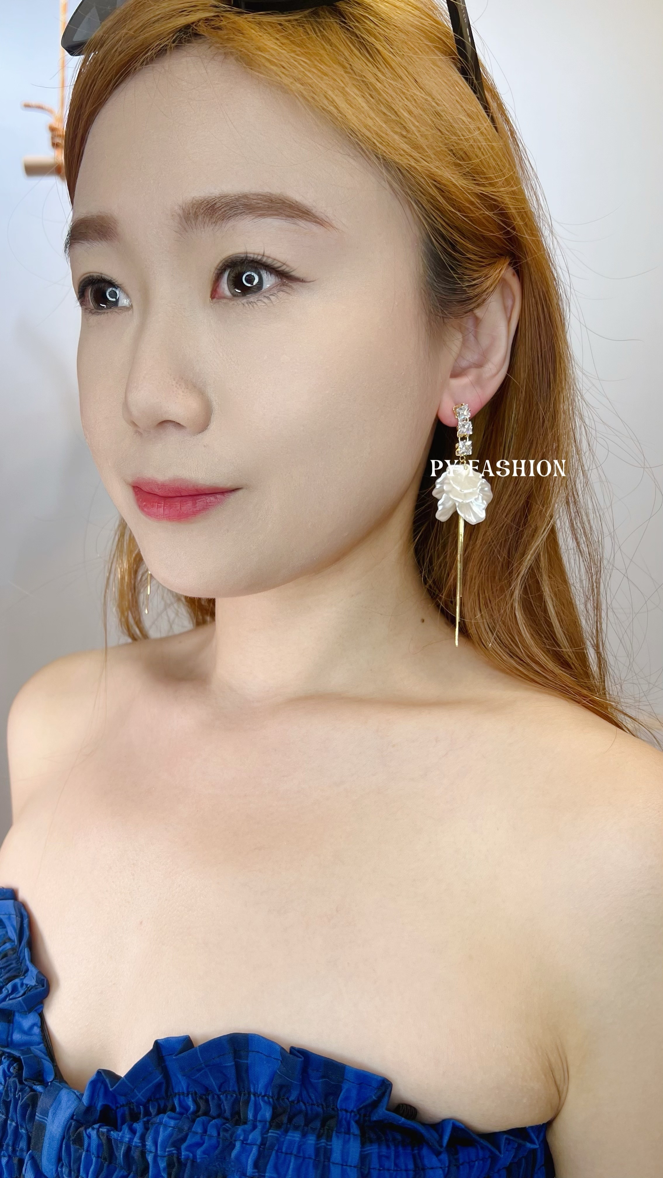 PYA0703 FLOWER BLING BLING BALLET DANCER