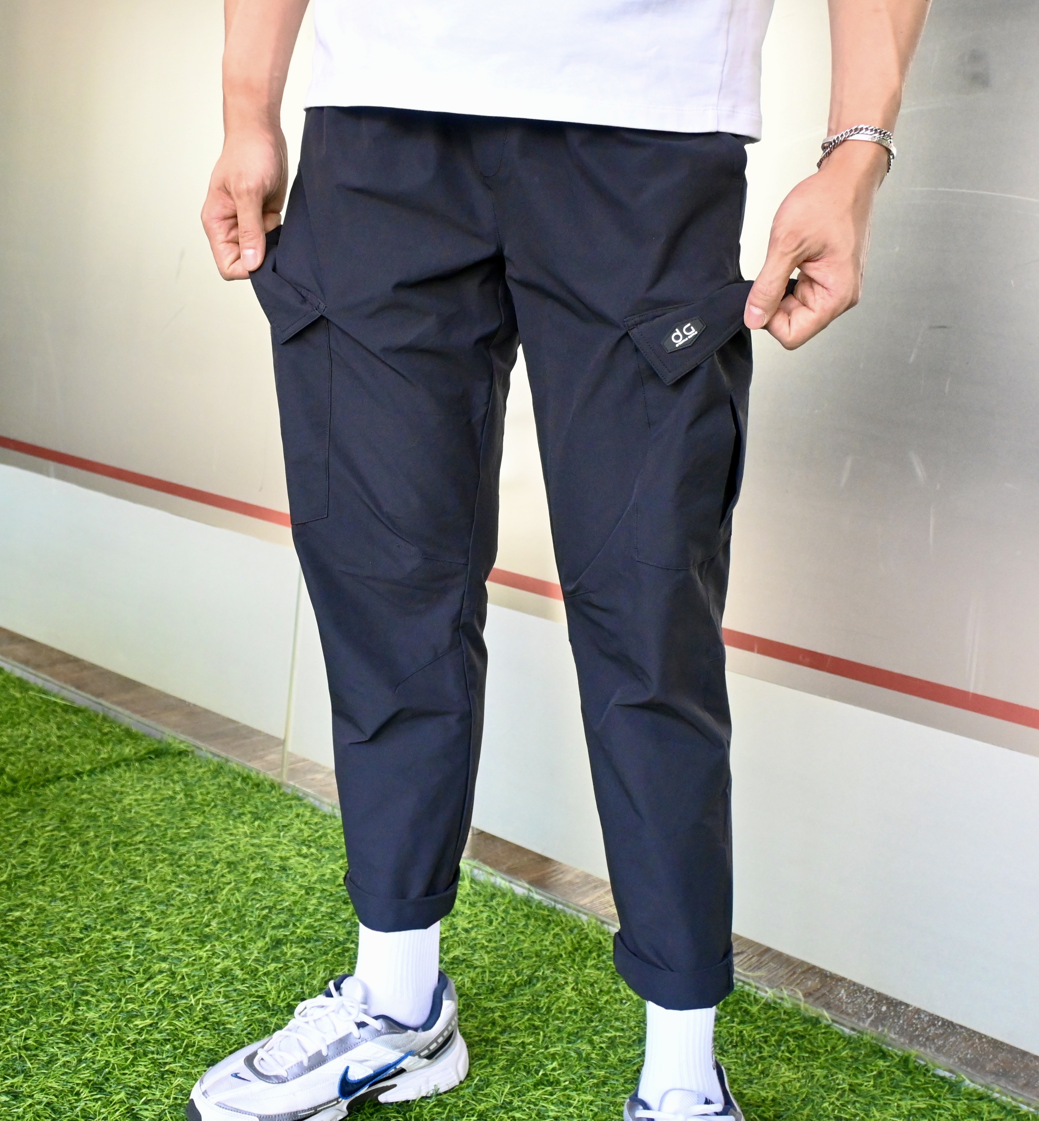 運動休閒工裝褲