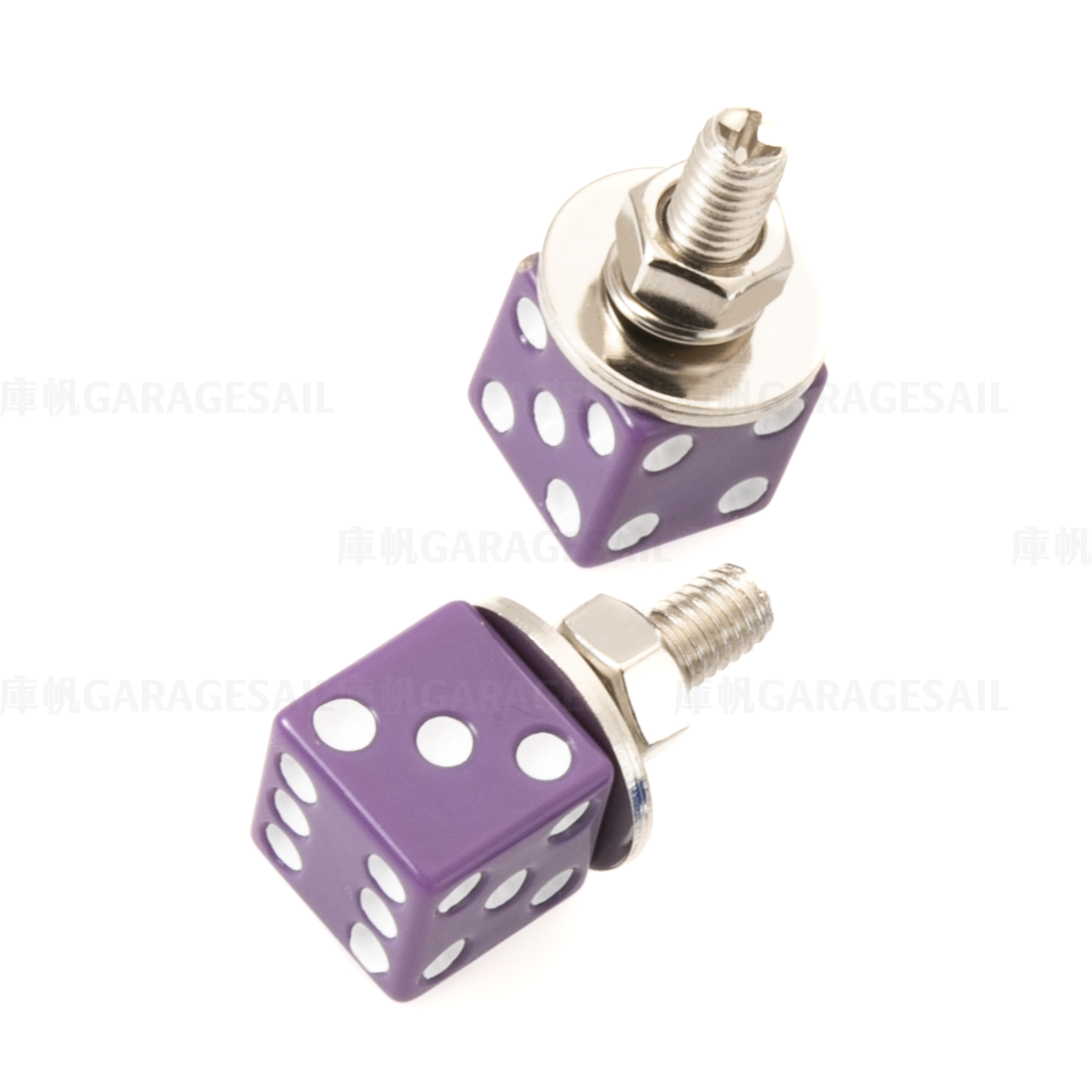 大牌螺絲 骰子 - 紫