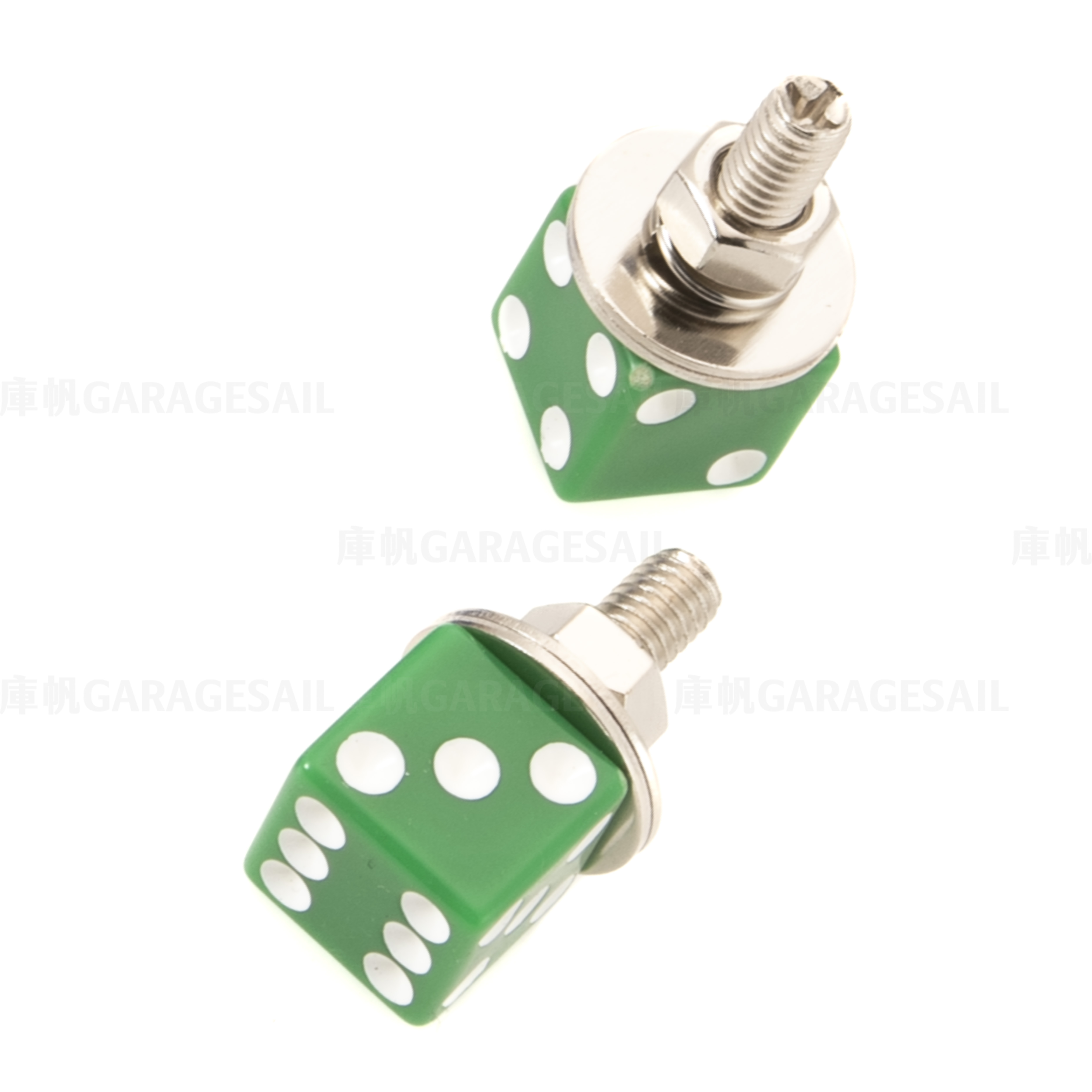 大牌螺絲 骰子 - 綠