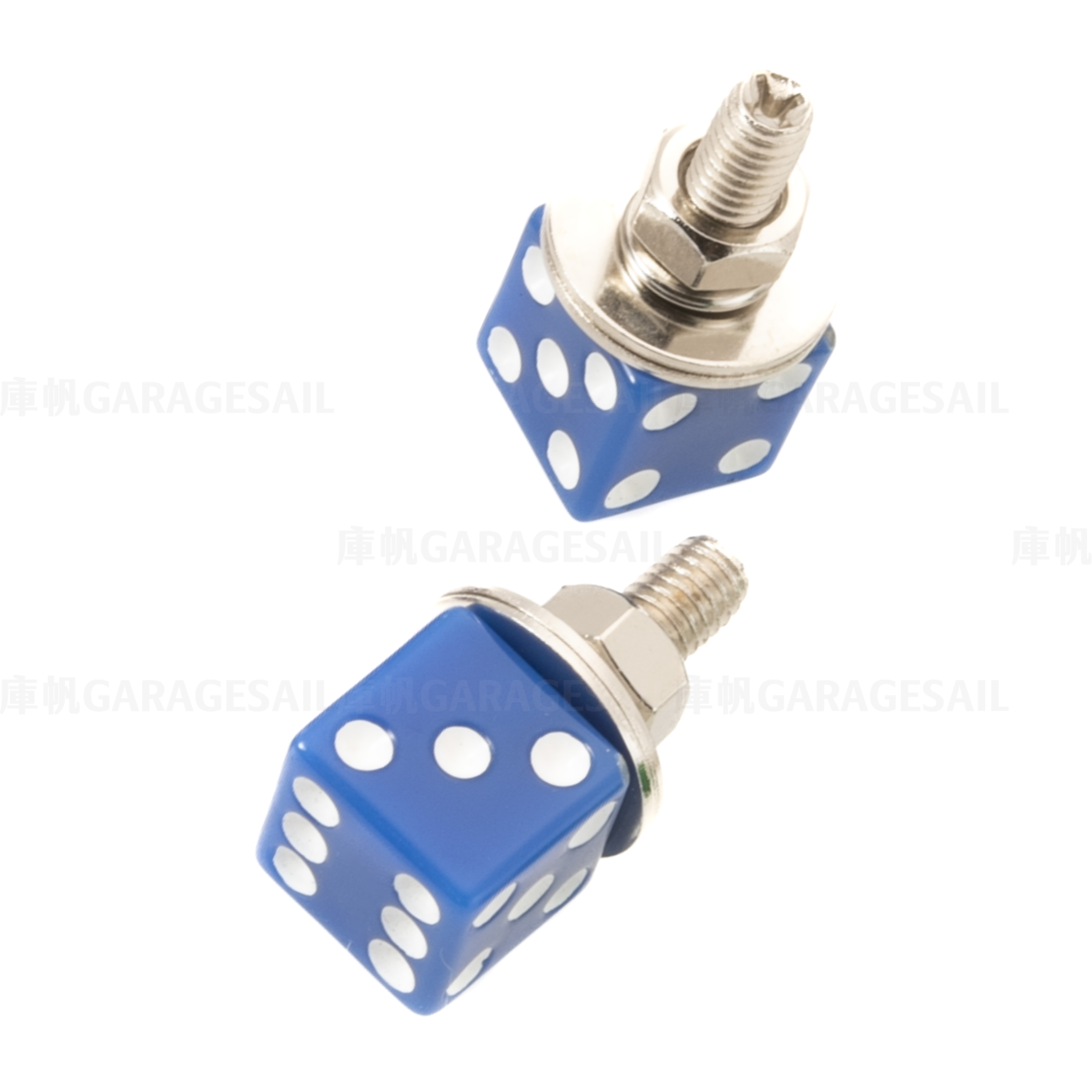 大牌螺絲 骰子 - 藍