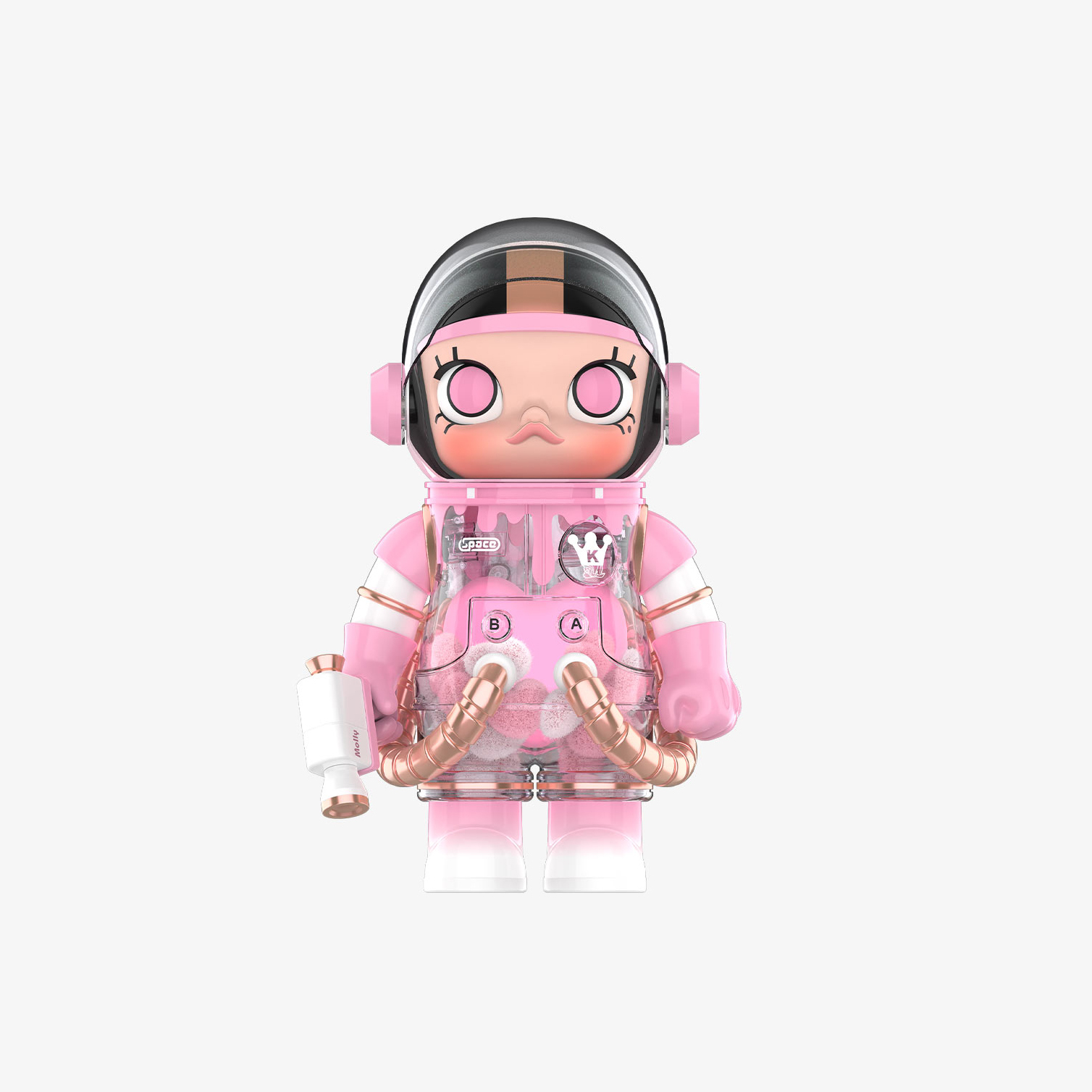 POP MART MEGA SPACE MOLLY HEARTFELT WORDS 400% 泡泡瑪特 太空莫莉 心語