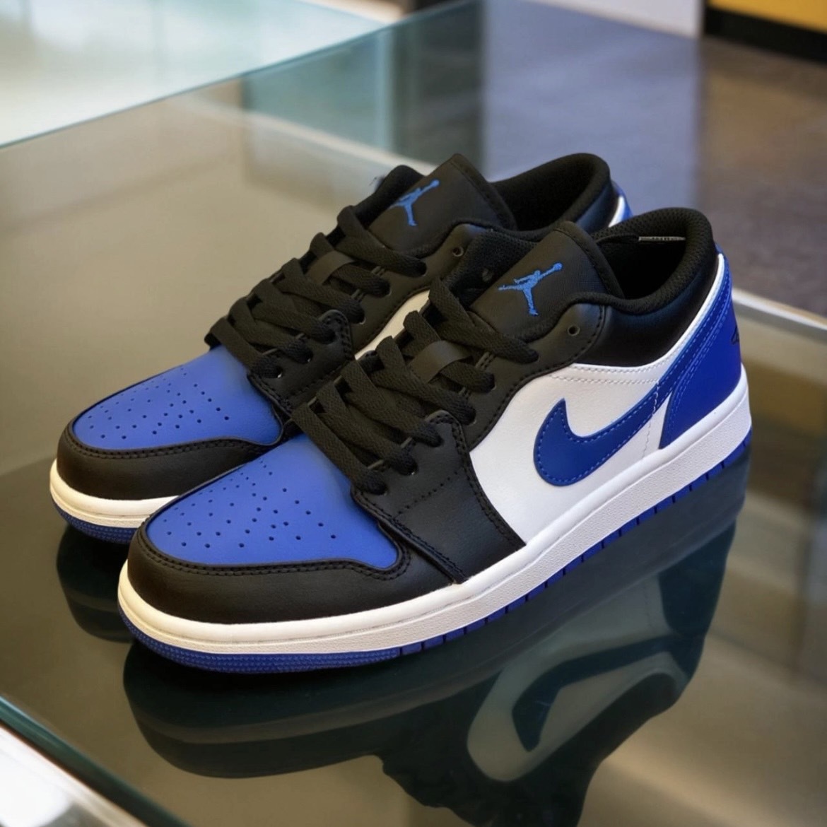 Nike Air Jordan 1 Low Alternate Royal Toe 皇家藍黑 藍白黑 低筒