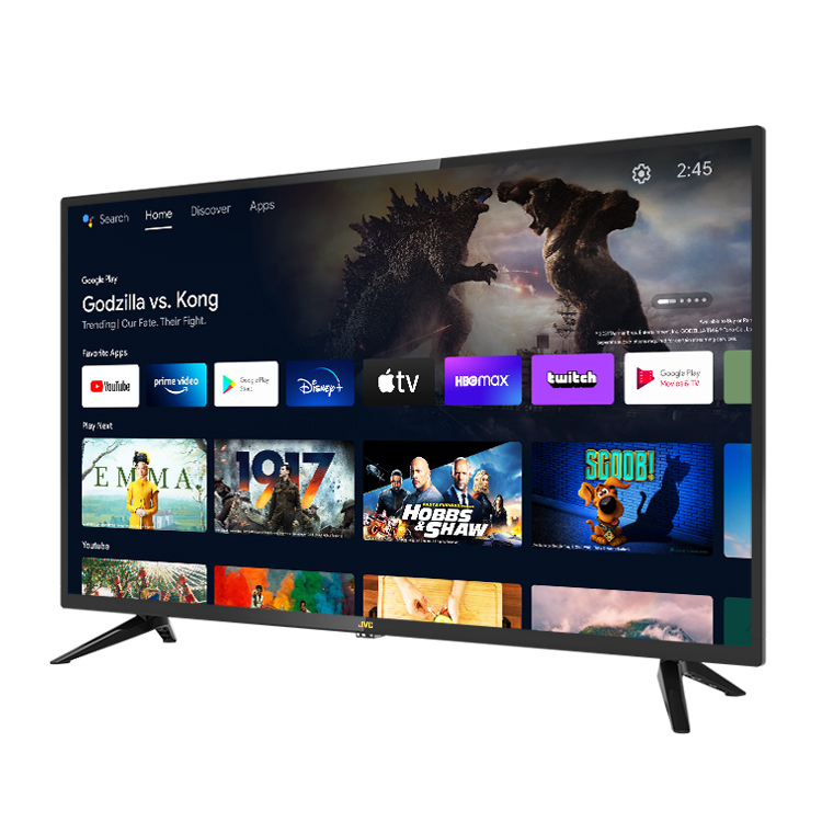 [送桌上安裝] JVC 32吋Google認證HD連網液晶顯示器(32M)