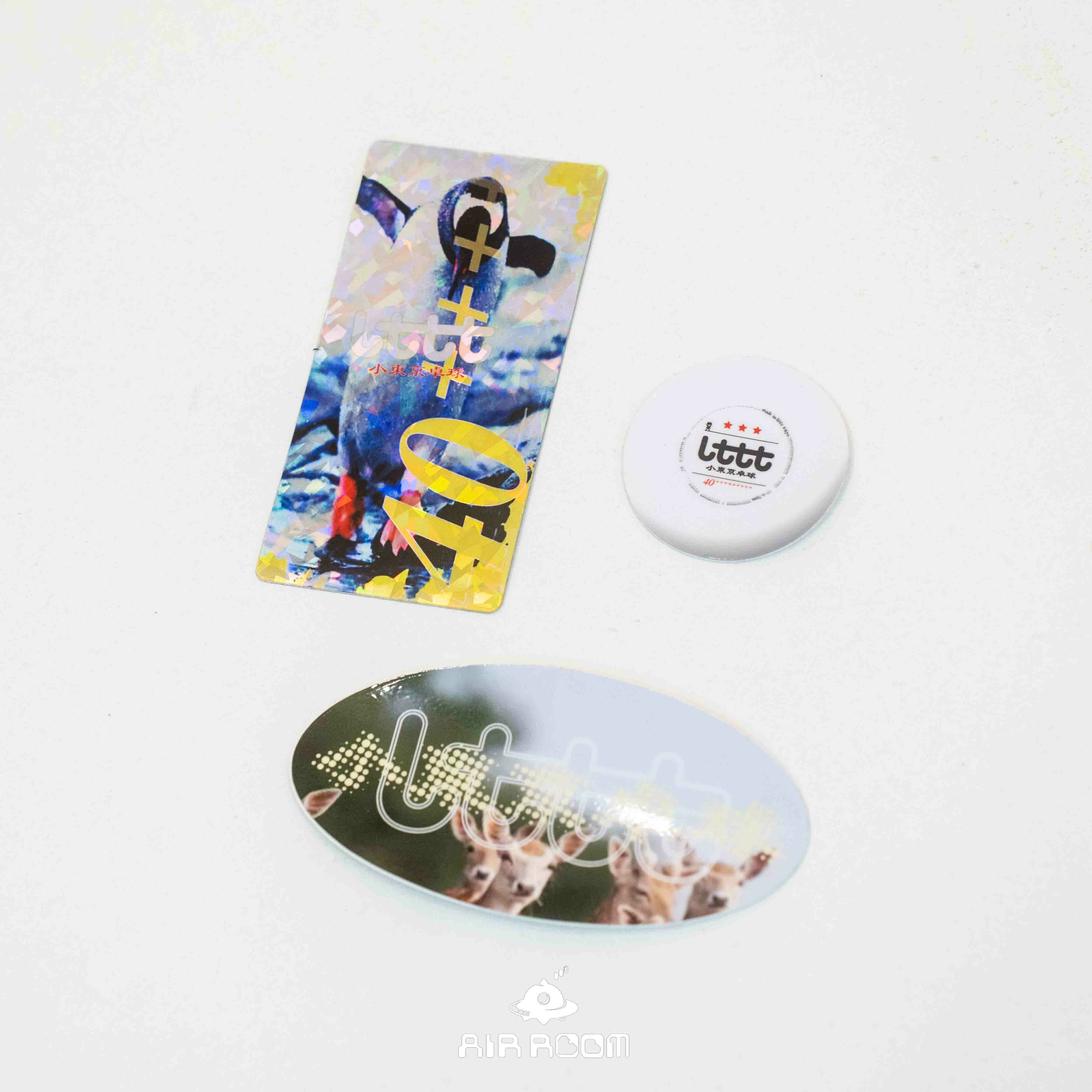 2024SS Lttt 小東京桌球 Logo 乒乓球 企鵝 貼紙 現貨