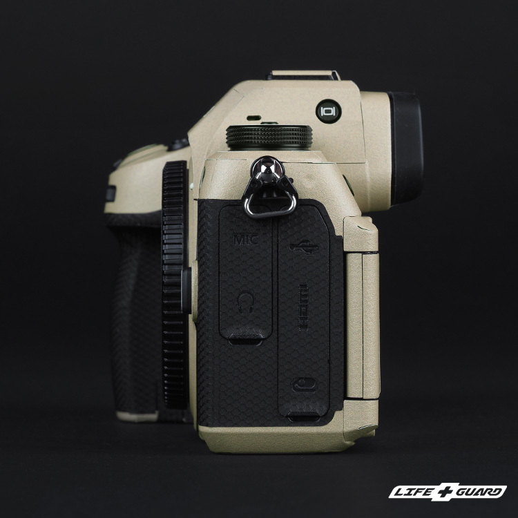 LIFE+GUARD Nikon Z6III Z63 專用相機貼膜側面展示圖