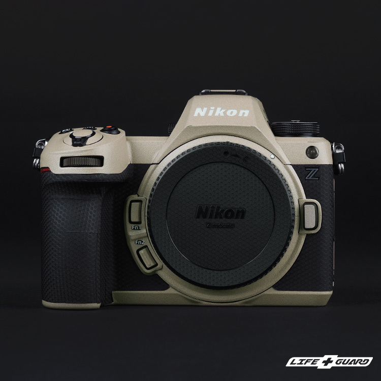 LIFE+GUARD  Nikon Z6III Z63 專用鏡頭貼膜｜砂紋沙質感設計