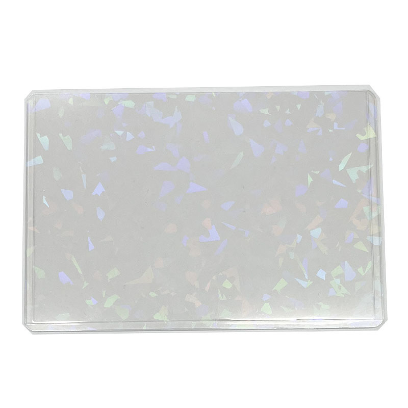 B8硬式卡套/水晶 橫型 3入