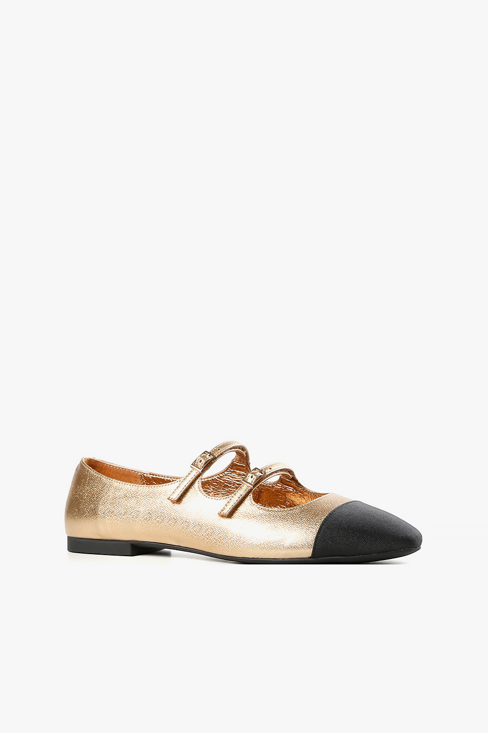 Satine-CP 配色條帶芭蕾舞平底鞋