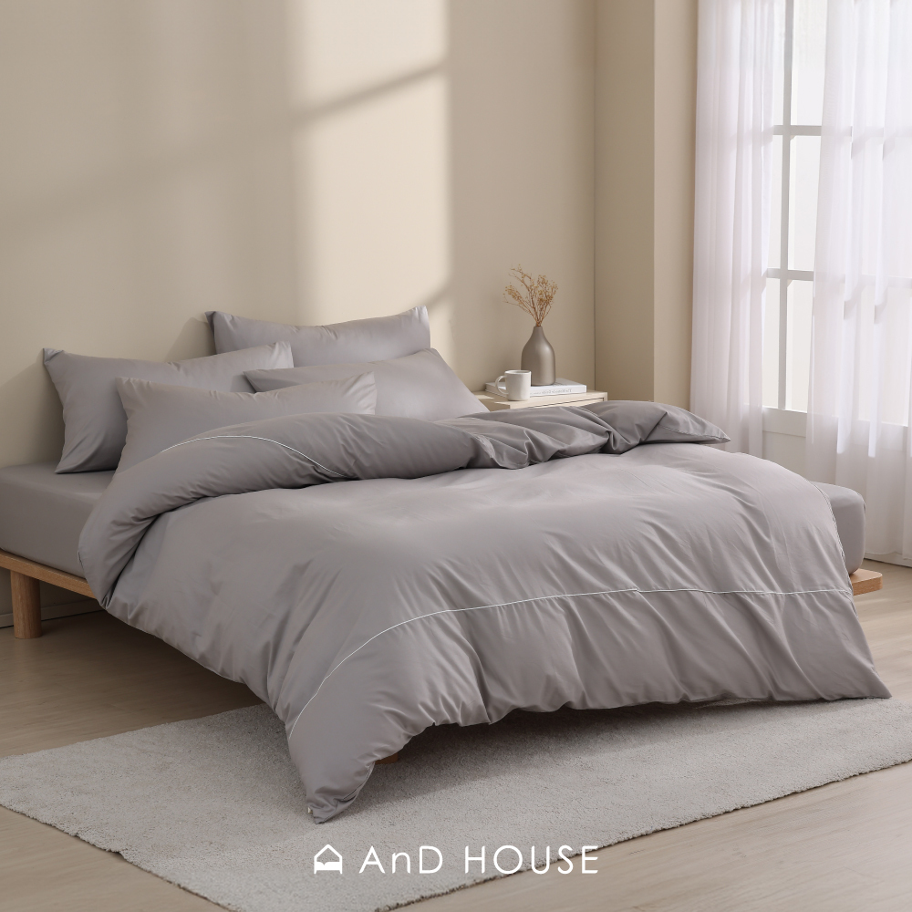 200織精梳純棉｜100%純棉｜麥芽灰｜單品&床包被套組