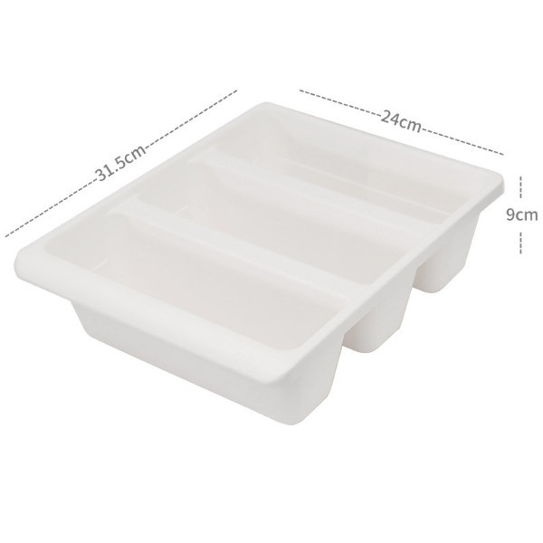 Three-compartment vertical plastic storage shoe rack Shoe box Shoe holder Organizer Shoe cabinet (off-white)