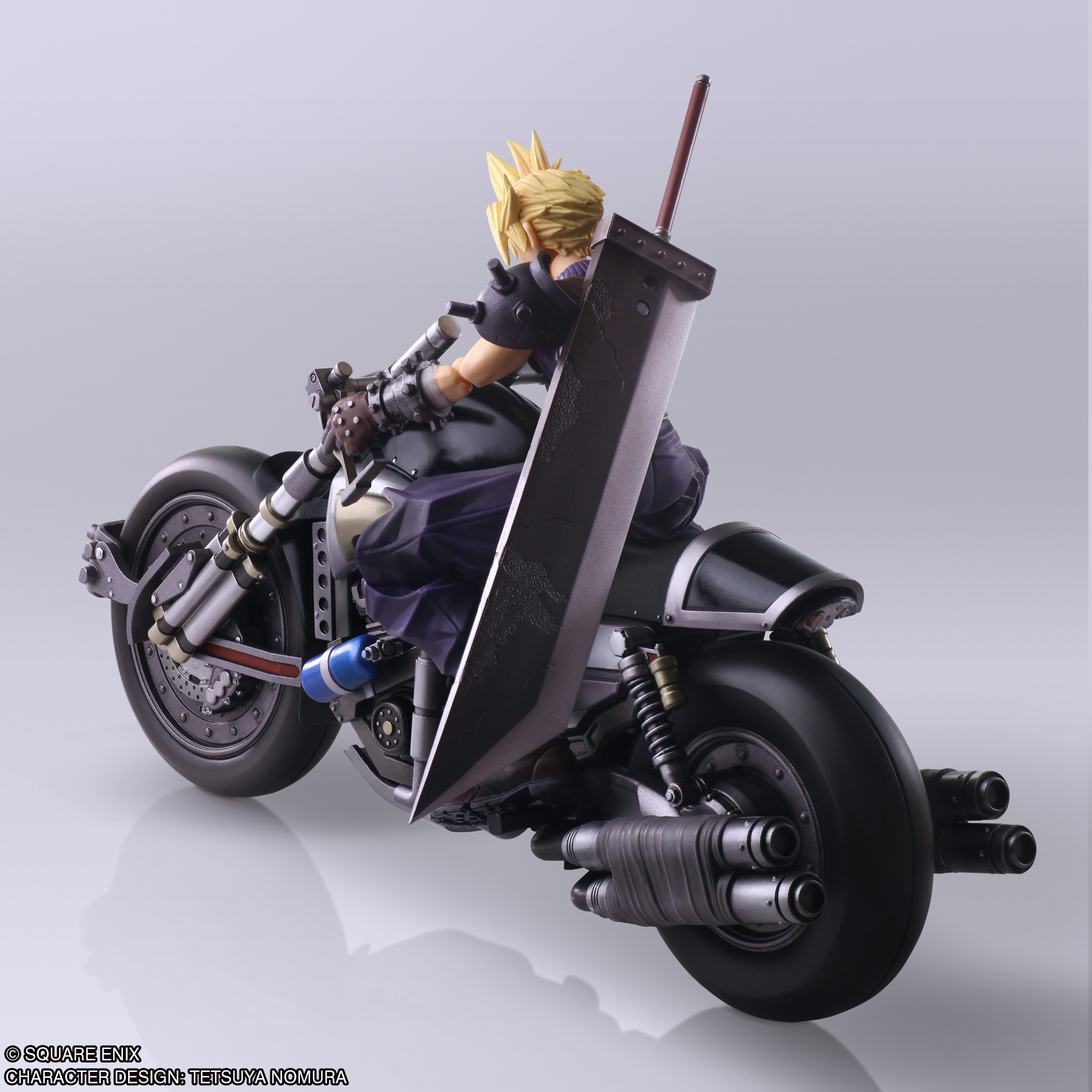 "Final Fantasy VII" Bring Arts Cloud Strife & Hardy Daytona