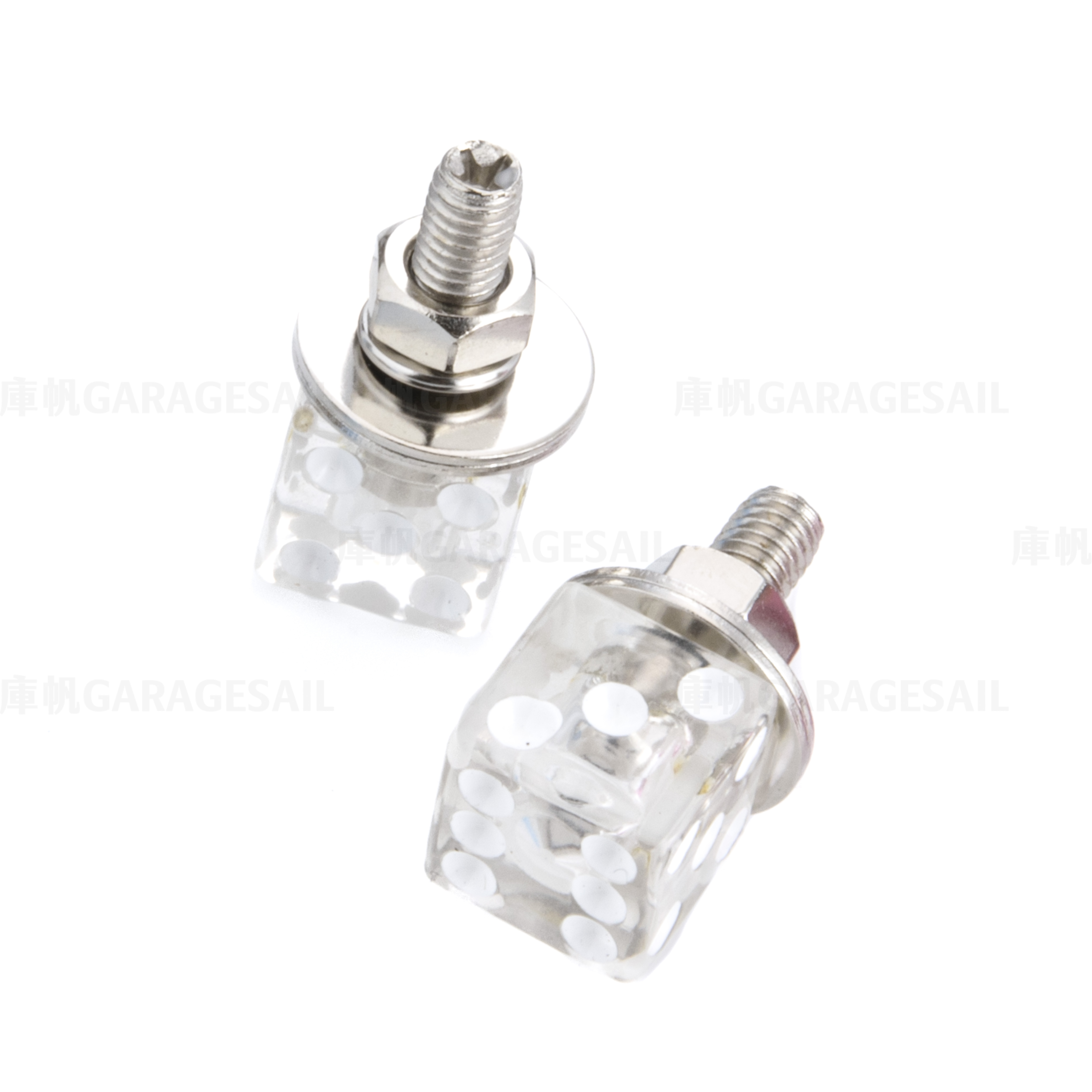 大牌螺絲 骰子 - 透光白