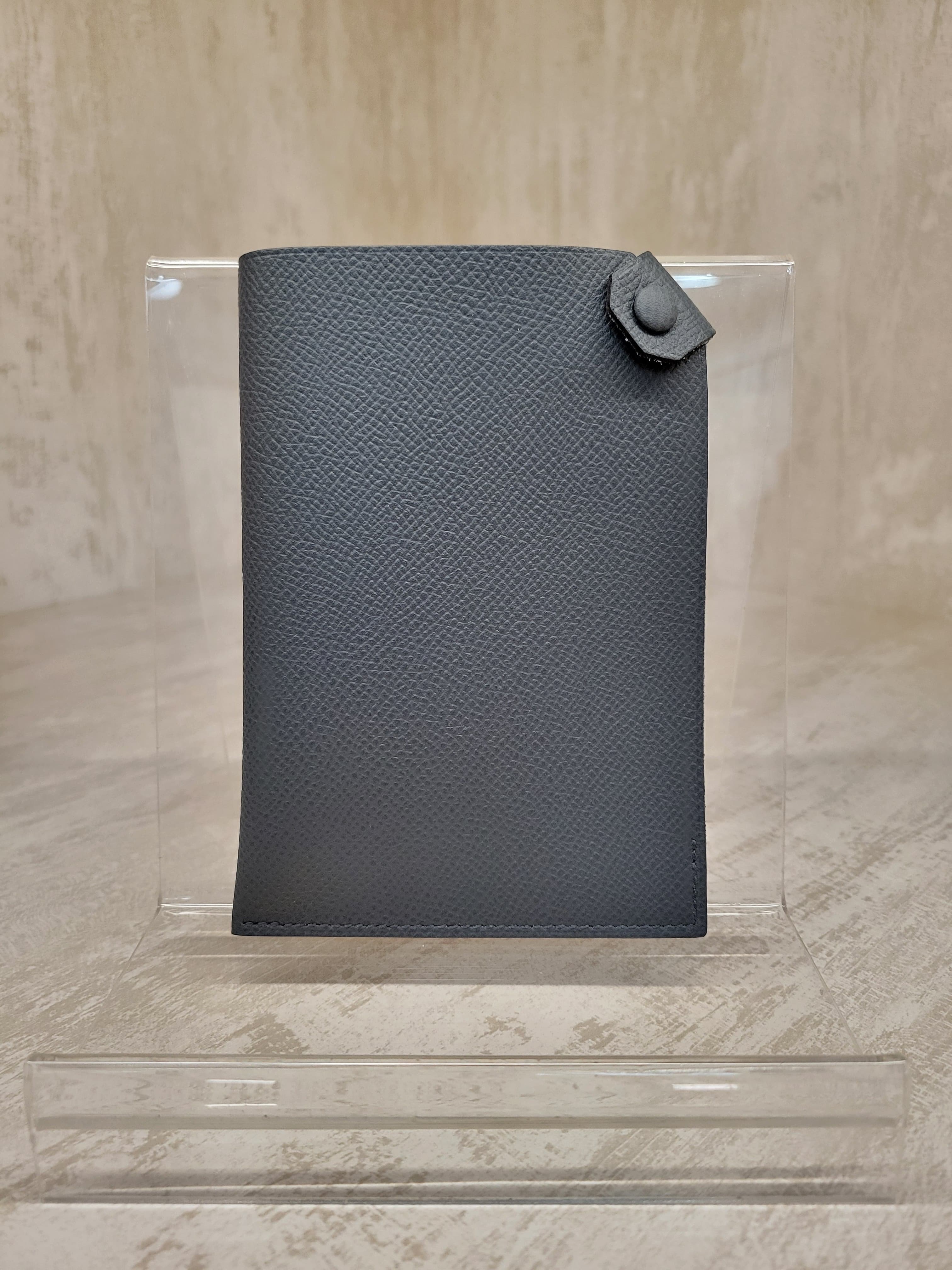 HERMES PASSPORT HOLDER H0 GRIS MISTY 霧灰色 保護套