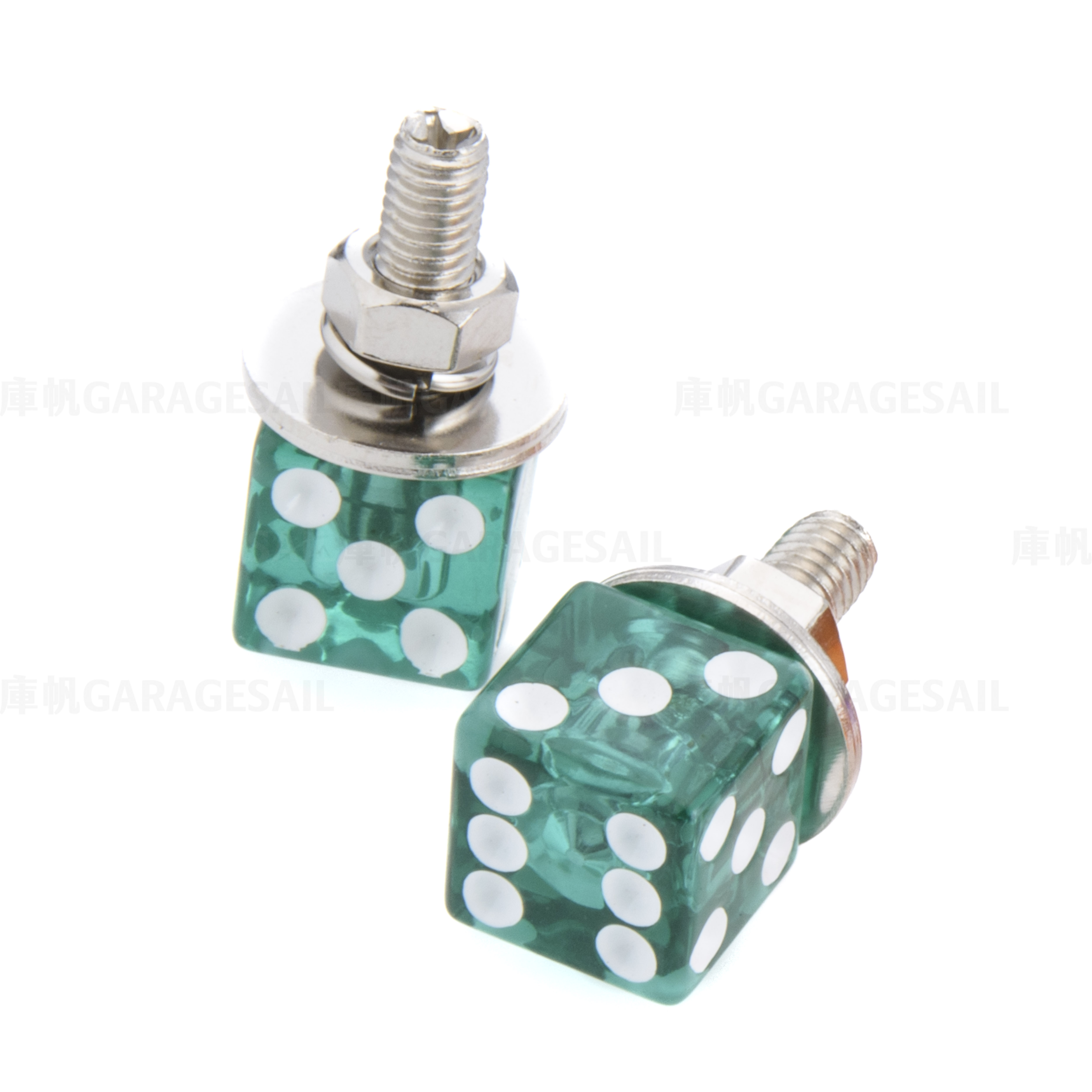 大牌螺絲 骰子 - 透光綠