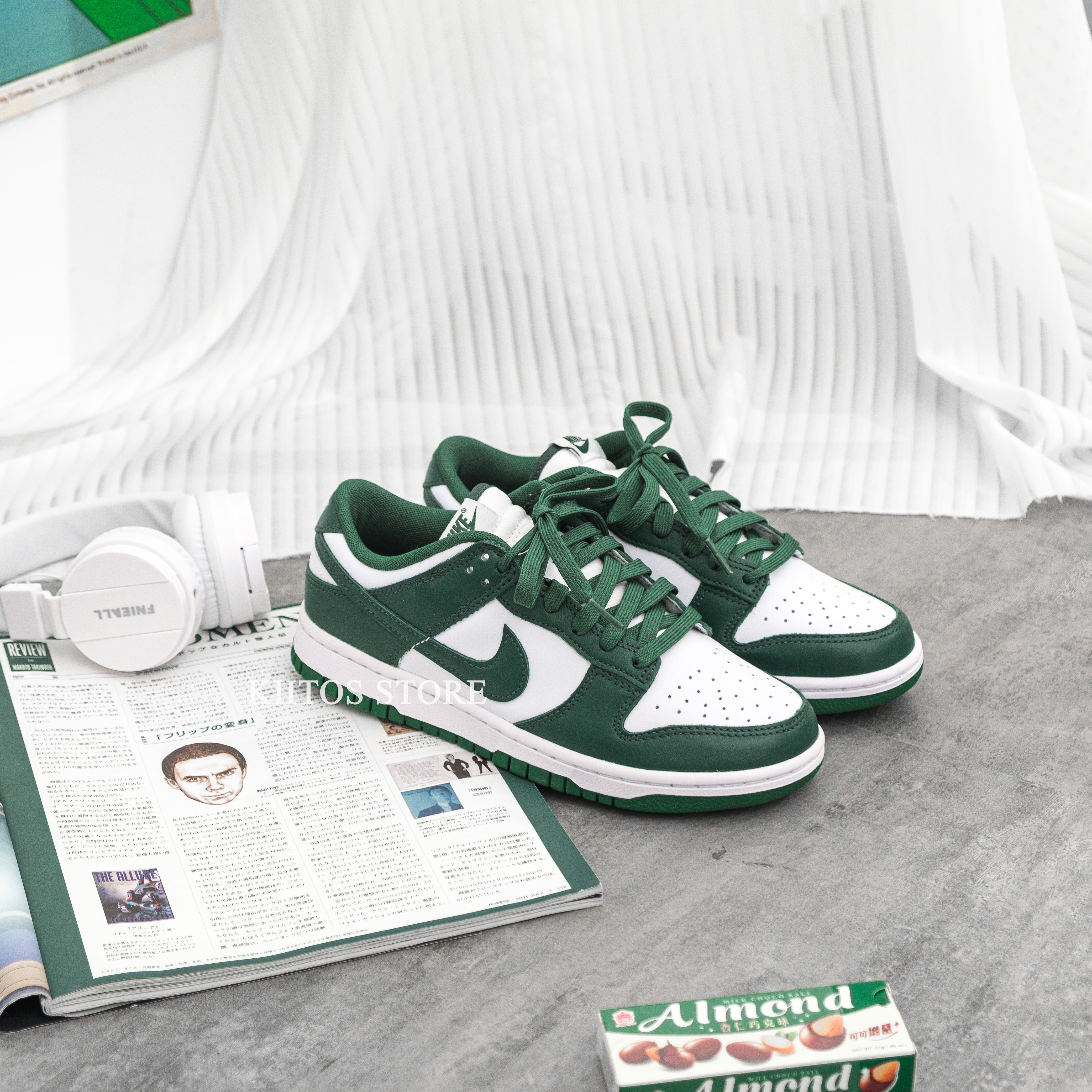 Nike Dunk Low Varsity Green 白綠