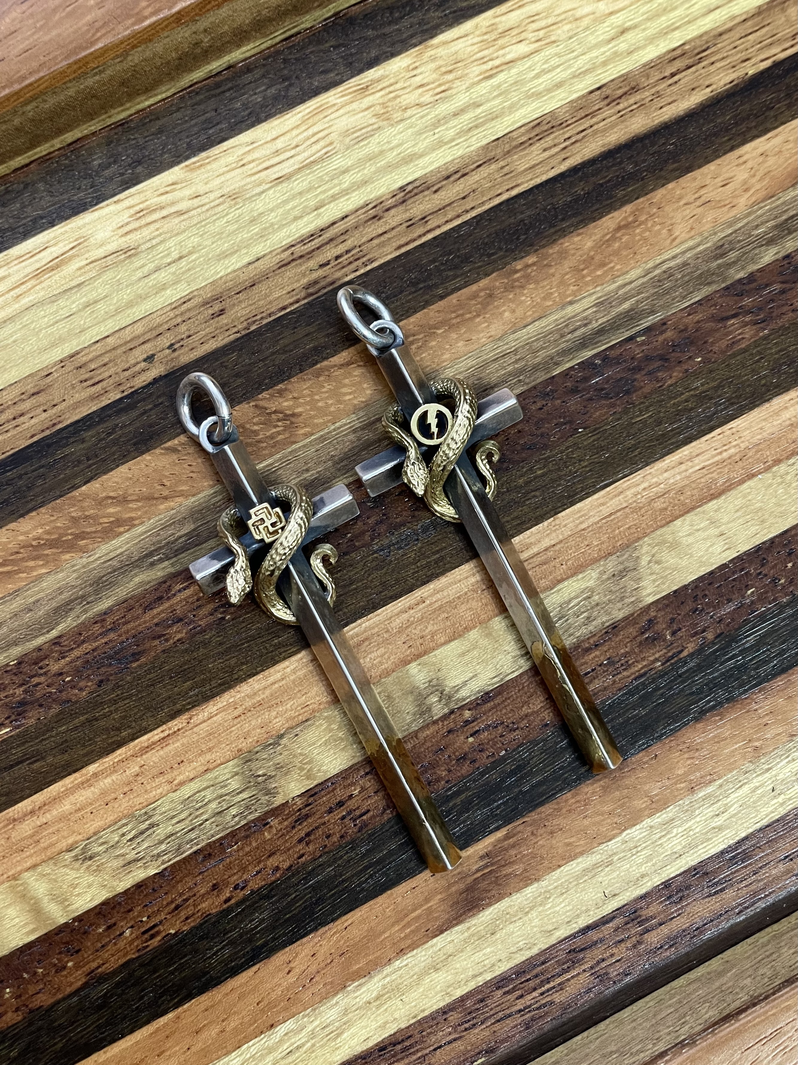 SE-824 GOLD BRAZE +K18 SNAKE /K18 LOGO