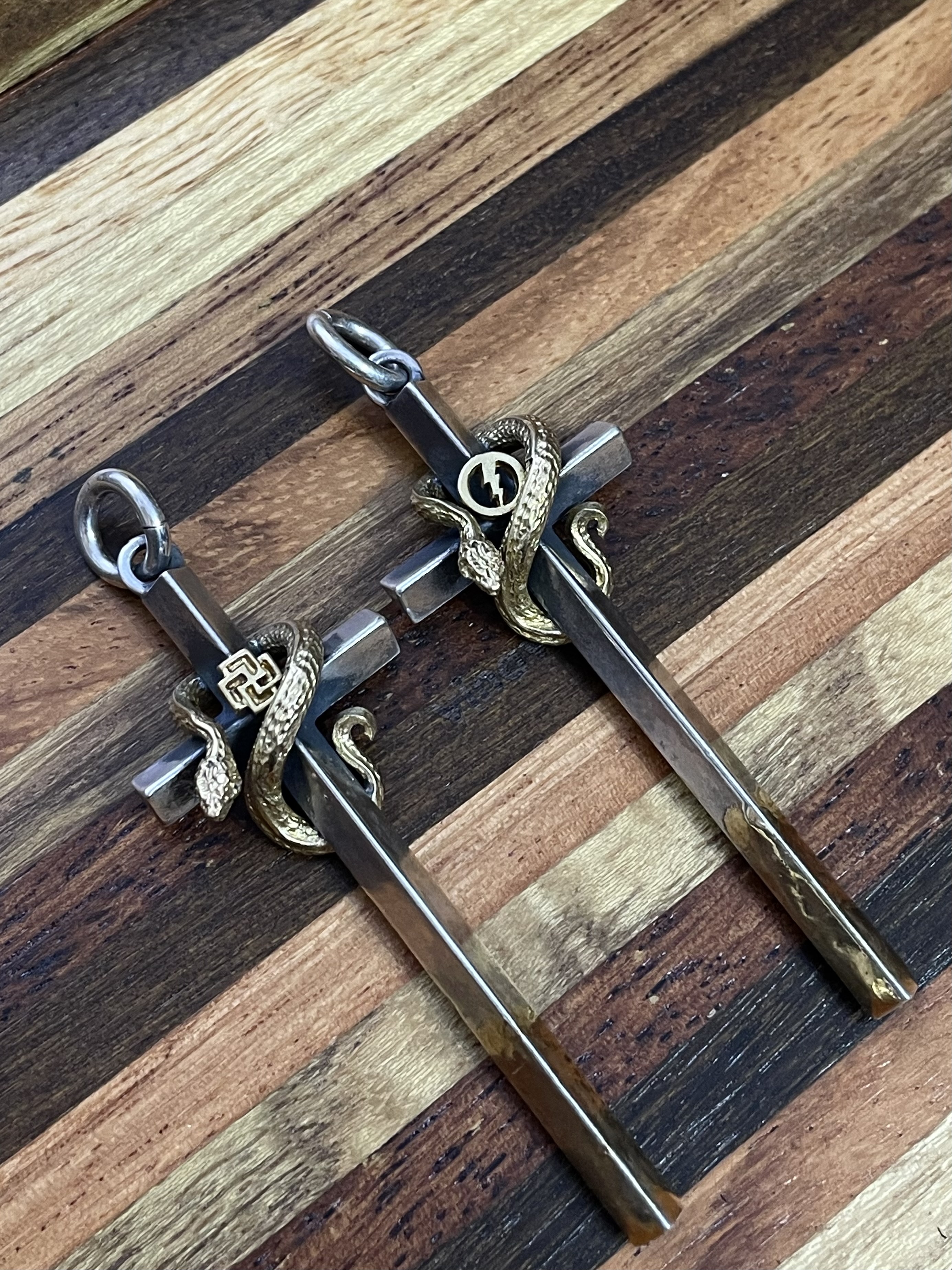 SE-824 GOLD BRAZE +K18 SNAKE /K18 LOGO