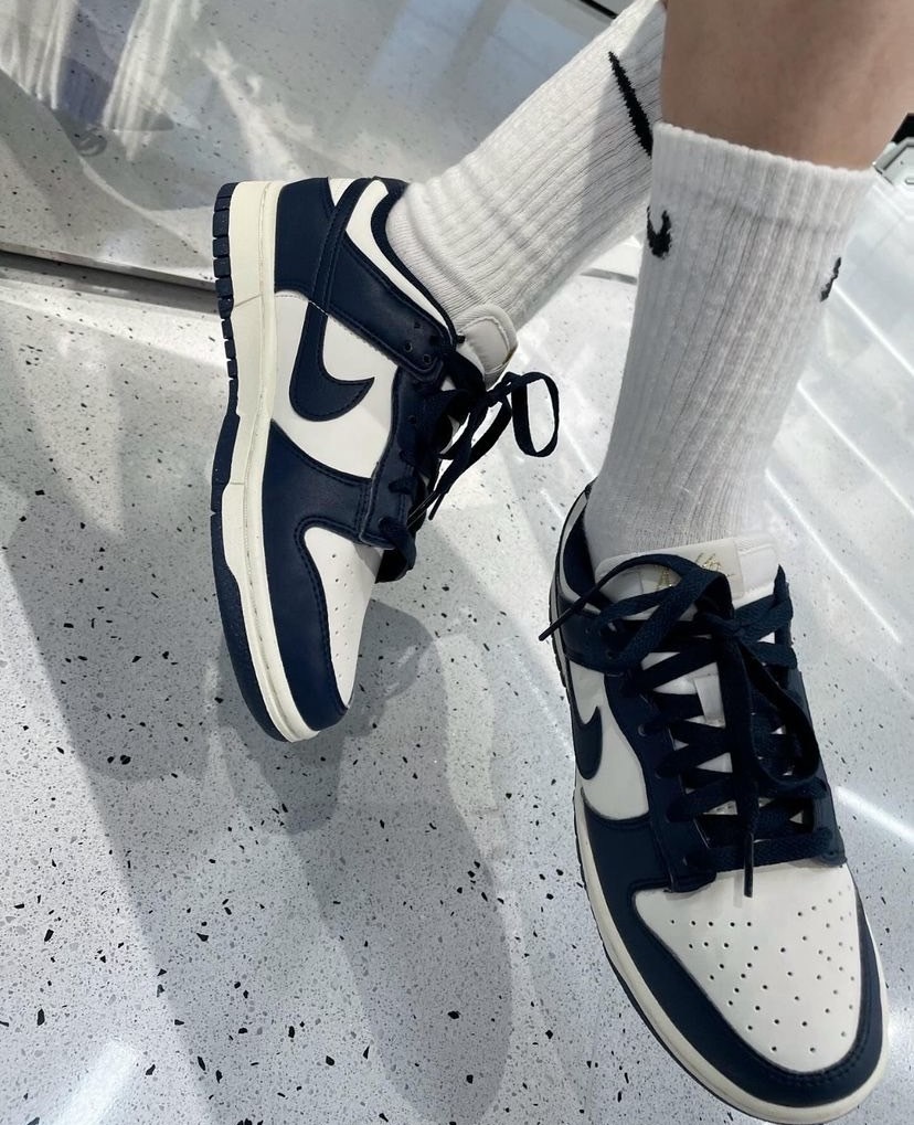 NIKE DUNK LOW "OLYMPIC" 金絲午夜藍 男女同款 FZ6770-001