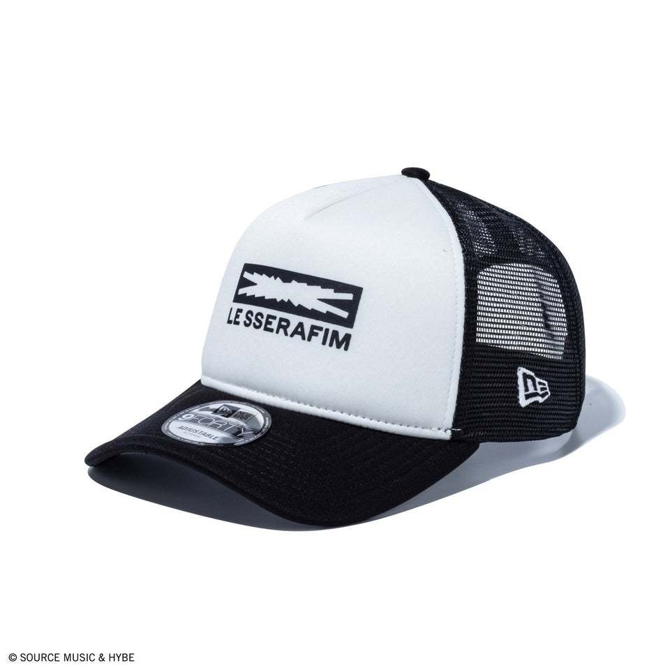 2024SS NEW ERA LE SSERAFIM SPONGE KPOP 聯名 網帽 帽子 卡車帽  現貨