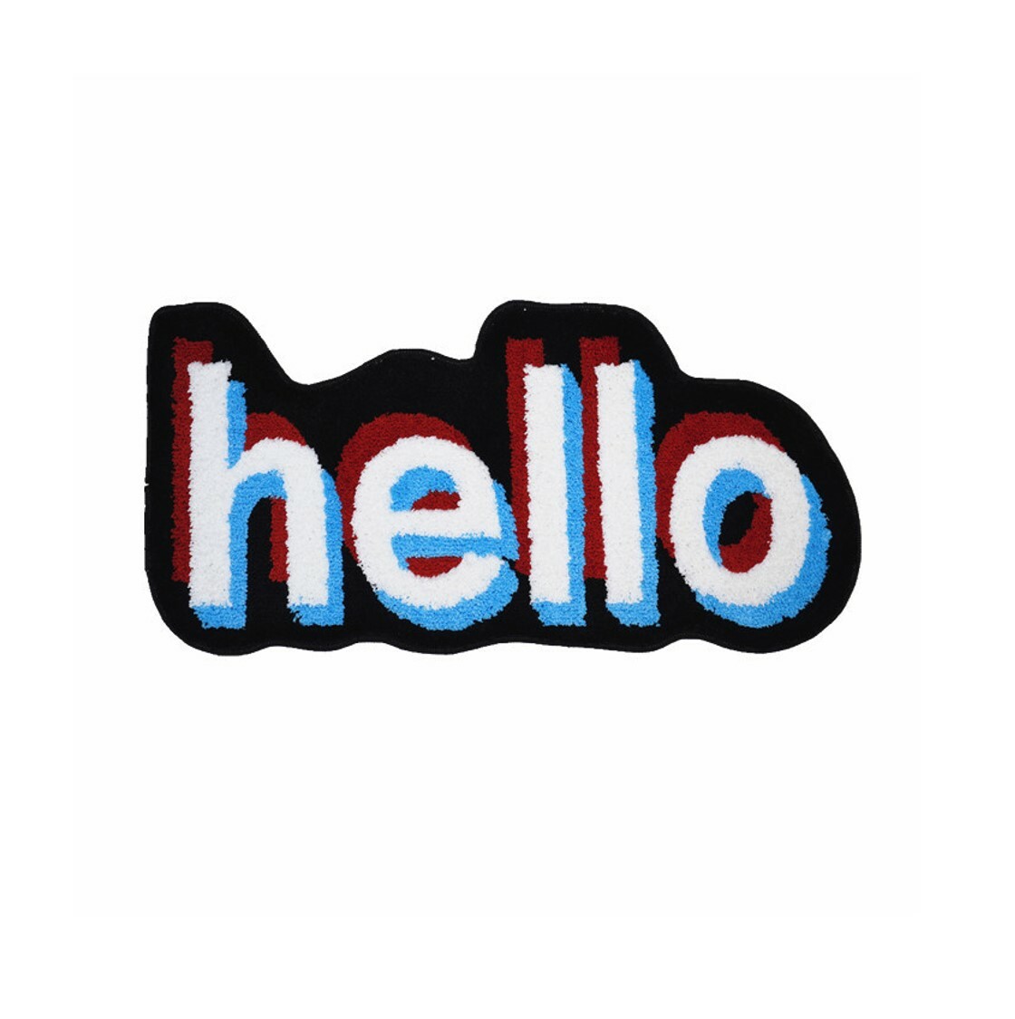 植絨地墊∣標語系列 hello∣FOHO