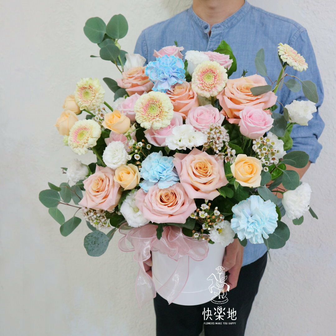 花間笑語 I 鮮花禮盒 flowers in box AF240580