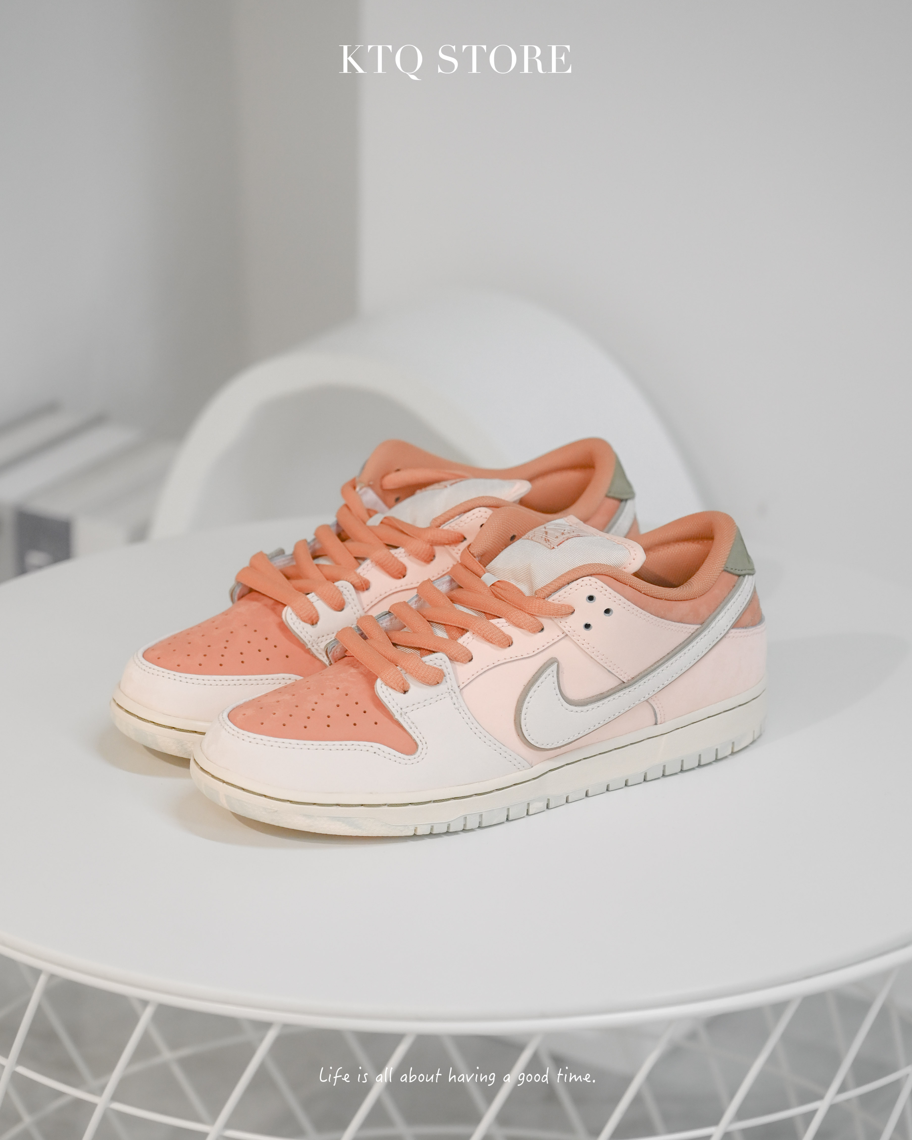 KTQ STORE ‧ Nike SB Dunk Low Trocadéro Gardens 巴黎 粉橘色 FV5926-200