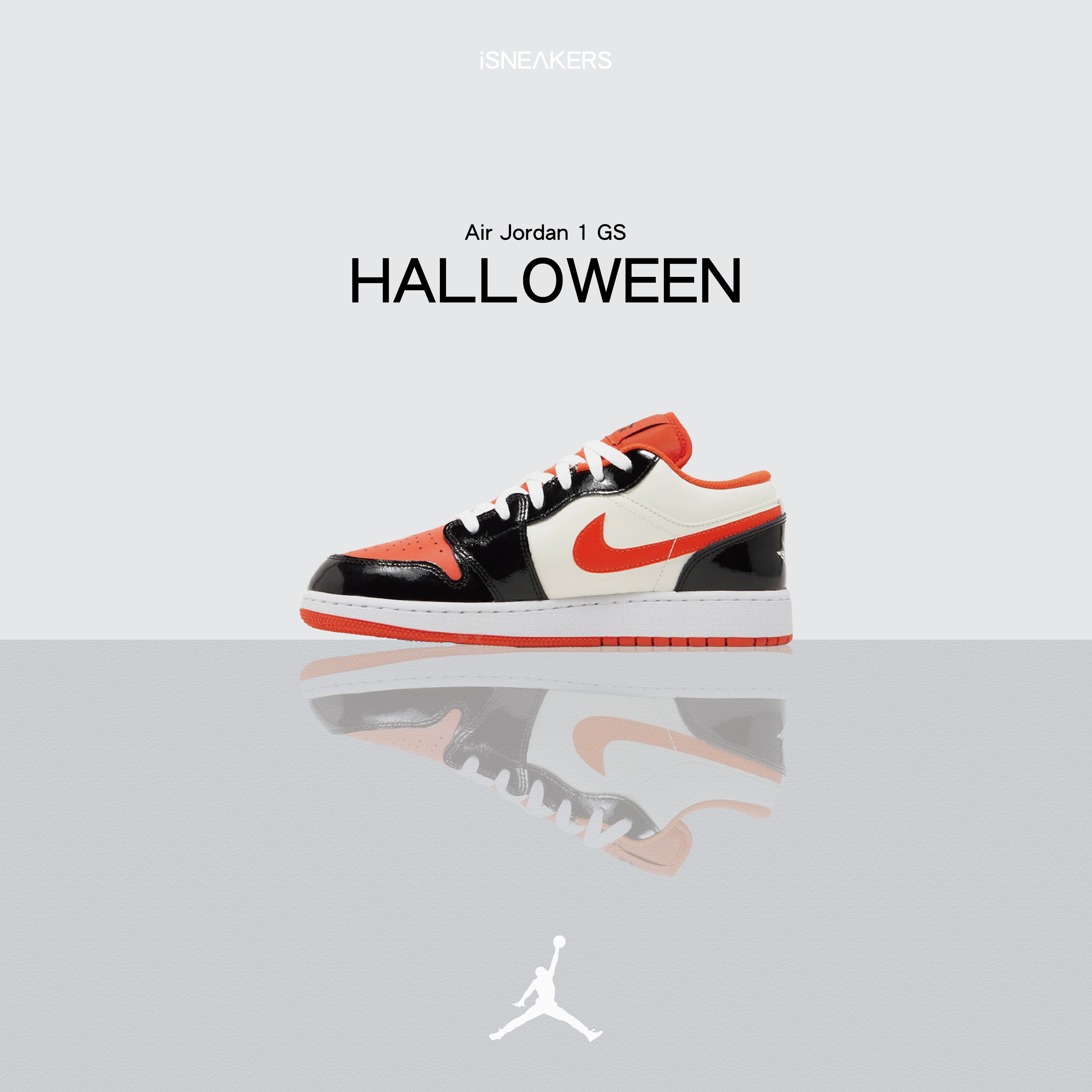 iSNEAKERS｜Air Jordan 1 GS "Halloween" 萬聖節 DV1335-800
