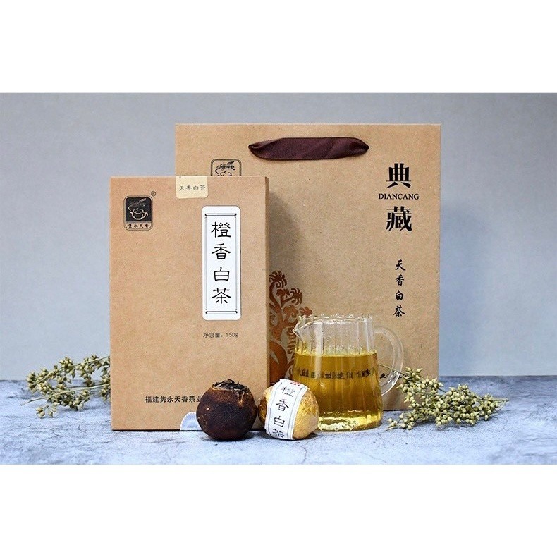 陳皮老壽眉（六顆入）紙盒裝