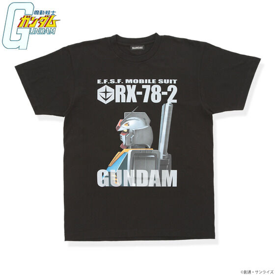 214359 Pbandai 預訂2024/9月 機動戦士ガンダム フルカラーTシャツ 第三弾 RX-78-2 ガンダム