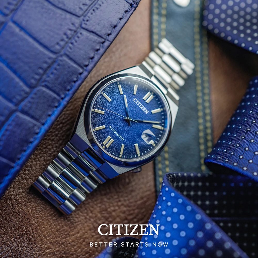 【Citizen 星辰】TSUYOSA系列 NJ0151-88L 日系簡約 英倫 紳士 穿搭配件 帶日期 不鏽鋼 手錶